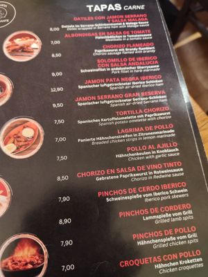 Menu photo 3 Andalucia Frankfurt, HE