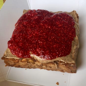 Brothers Rockaway - Almond butter toast with fresh jam on artisanal local to Rockaway bread, yum! - Juice Bars & Smoothies Near Me - Rockaway, New York Brothers Rockaway - Almond butter toast with fresh jam on artisanal local to Rockaway bread, yum! - Juice Bars & Smoothies Near Me - Rockaway, New York