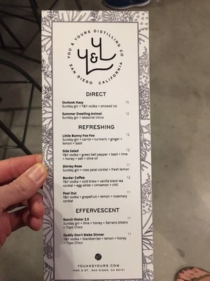 You & Yours Distilling Co. by null