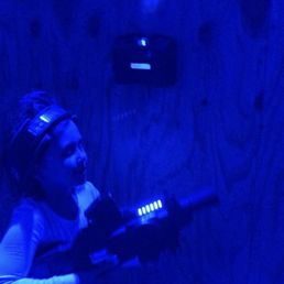 Laser tag fun for all ages.