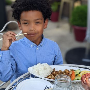 Nan Thai Fine Dining - My classy boy. Chicken and rice from the kids meal - Thai Near Me - Atlanta, Georgia Nan Thai Fine Dining - My classy boy. Chicken and rice from the kids meal - Thai Near Me - Atlanta, Georgia