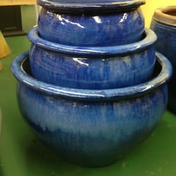 Planter Resource - Large Blue Bowl