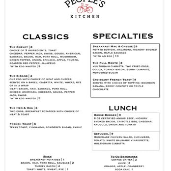 The People's Kitchen - Breakfast & Brunch Near Me - Bethlehem, Pennsylvania The People's Kitchen - Breakfast & Brunch Near Me - Bethlehem, Pennsylvania