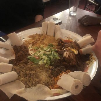 Ras Kassa's Ethiopian Restaurant - Our food. Beef, lamb, chicken, and chick pea stew. - Ethiopian Near Me - Lafayette, Colorado Ras Kassa's Ethiopian Restaurant - Our food. Beef, lamb, chicken, and chick pea stew. - Ethiopian Near Me - Lafayette, Colorado
