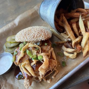 Barn Town Brewing - Grilled Chicken crab Rangoon sandwich - Breweries Near Me - West Des Moines, Iowa Barn Town Brewing - Grilled Chicken crab Rangoon sandwich - Breweries Near Me - West Des Moines, Iowa