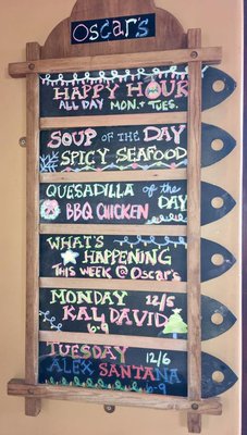 Menu photo 8 Oscar's Downtown Palm Springs Palm Springs, CA Menu photo 8 Oscar's Downtown Palm Springs Palm Springs, CA