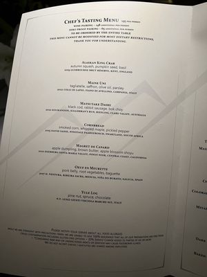 Menu photo 2 Flagstaff House Restaurant Boulder, CO