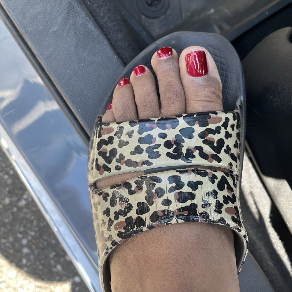 Sassy Nails - Finished product of the Pedicure. - Nail Salons Near Me - Dallas, North Carolina Sassy Nails - Finished product of the Pedicure. - Nail Salons Near Me - Dallas, North Carolina