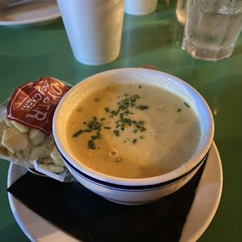Millies Kitchen & Cocktails - Clam chowder (cup) - Seafood Near Me - Houston, Texas Millies Kitchen & Cocktails - Clam chowder (cup) - Seafood Near Me - Houston, Texas
