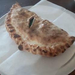 Byte - Veggie Calzone  Ricotta Spinach Onions Portabella Mushrooms
