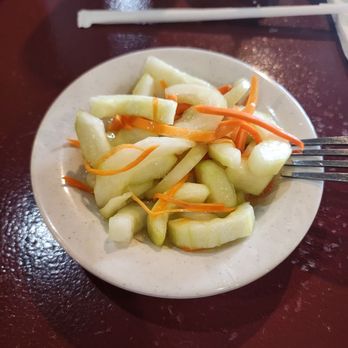 Wacky Mongolian Grill - Cucumber salad, nice touch - Mongolian Near Me - Spring, Texas Wacky Mongolian Grill - Cucumber salad, nice touch - Mongolian Near Me - Spring, Texas