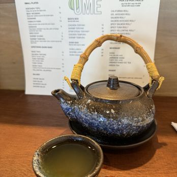Ume sushi - Green tea. - Sushi Bars Near Me - Destin, Florida Ume sushi - Green tea. - Sushi Bars Near Me - Destin, Florida