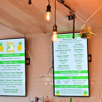 Juice Joint - Menu - Acai Bowls Near Me - San Antonio, Texas