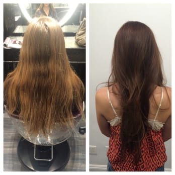 Jose Eber Salon - This picture is when I first went to José Eber back in March? ... the dirty blonde was my natural color! - Hair Salons Near Me - Beverly Hills, California