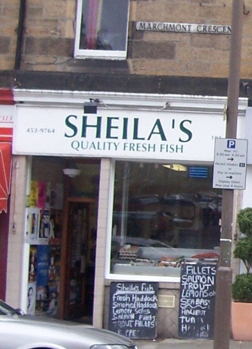 SHEILA’S QUALITY FRESH FISH Updated September 2024 102 Marchmont