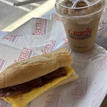 Lee's Sandwiches - Lee's Biscoff Coffee #81 Bacon, Egg, Cheese BA - Sandwiches Near Me - Huntington Beach, California Lee's Sandwiches - Lee's Biscoff Coffee #81 Bacon, Egg, Cheese BA - Sandwiches Near Me - Huntington Beach, California