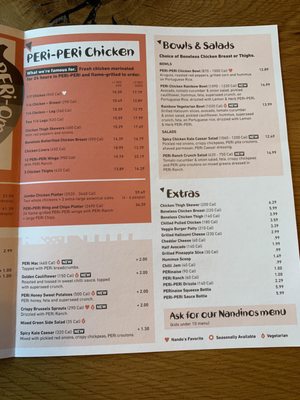 Menu photo 8 Nando's Peri-Peri Houston, TX