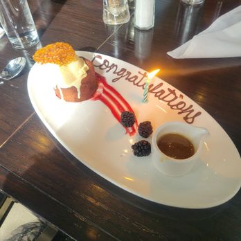 Guard and Grace Modern Steakhouse - The food was so good I only remembered to take a photo of the dessert. The sticky toffee cake was so delicious. - New American Near Me - Houston, Texas Guard and Grace Modern Steakhouse - The food was so good I only remembered to take a photo of the dessert. The sticky toffee cake was so delicious. - New American Near Me - Houston, Texas