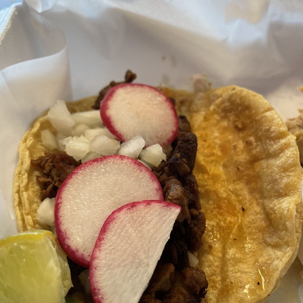 Carne Asada taco. Enormous! Carne Asada taco. Enormous!