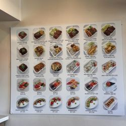 Super Bowl Express - Indoor menu