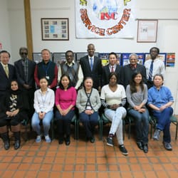 International Service Center - Staff and volunteers of the International Service Center
