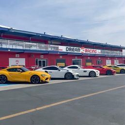 Exterior outside entrance of Dream Racing - Las Vegas, Nevada Exterior outside entrance of Dream Racing - Las Vegas, Nevada