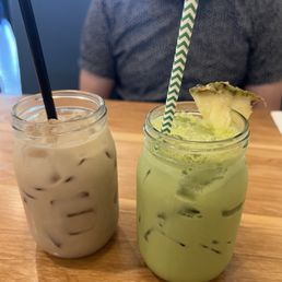 Iced Pineapple Matcha Iced Chai Latte Iced Pineapple Matcha Iced Chai Latte