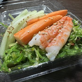 Sushi 4 U - Sunomono Salad ($7.99): heavy on price and flavour! - Sushi Bars Near Me - Mississauga, Ontario Sushi 4 U - Sunomono Salad ($7.99): heavy on price and flavour! - Sushi Bars Near Me - Mississauga, Ontario