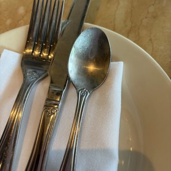 The Cheesecake Factory - Dirty cutlery - Desserts Near Me - Nashville, Tennessee The Cheesecake Factory - Dirty cutlery - Desserts Near Me - Nashville, Tennessee