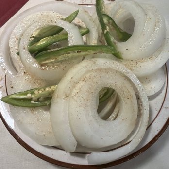 Jot India Restaurant - Onion & Chili Salad - Indian Near Me - Newport, Kentucky