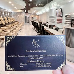 Passion Nails & Spa - Passion Nails & Spa_Bussiness Card