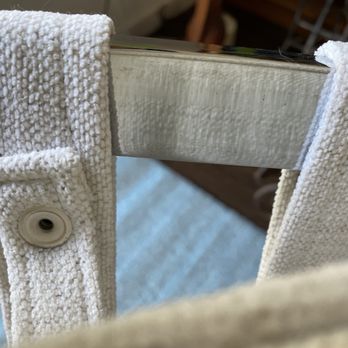 Davis Upholstery - Close view of cushion attachment - Fabric Stores Near Me - Davis, California