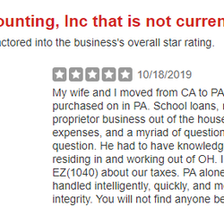 ESP Accounting, Inc - Recent Review