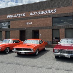 Pro-Speed Autoworks - Another beautiful day at the shop - note the new sign at the Parke Long location