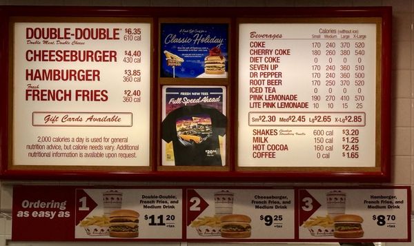 Menu photo 5 In-N-Out Burger Torrance, CA