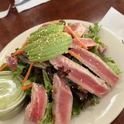 Photo of Nikka Fish Market and Grill - Goleta, CA, United States. Ahi tuna salad