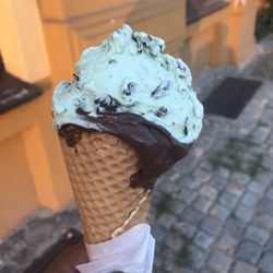 Polish Lody - Chocolate and chocolate mint. Perfection
