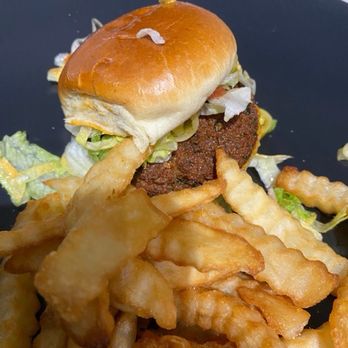 Savvy Sliders - Falafel sandwich at Savvy Sliders - Fast Food Near Me - Dallas, Texas