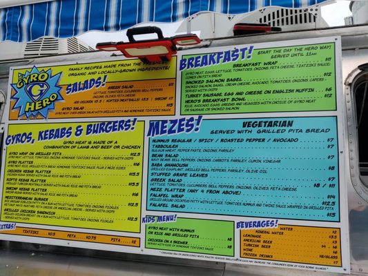 Menu photo 1 Mr Gyro Hero Santa Rosa Beach, FL