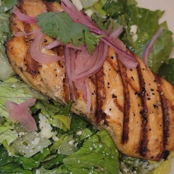 Gloria's Latin Cuisine - Salmon Salad! - Latin American Near Me - Dallas, Texas Gloria's Latin Cuisine - Salmon Salad! - Latin American Near Me - Dallas, Texas