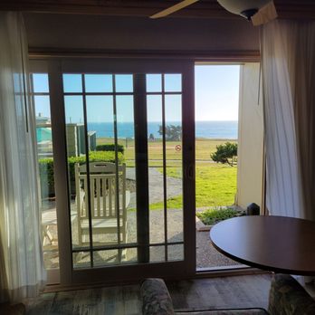 Cavalier Oceanfront Resort - View from room 158. - Resorts Near Me - San Simeon, California Cavalier Oceanfront Resort - View from room 158. - Resorts Near Me - San Simeon, California