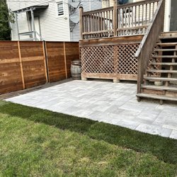 F Gomez Landscaping - Paver patio project completed!