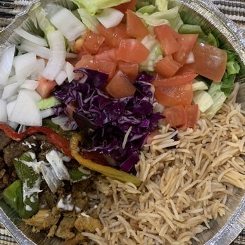 Halal House - Mixed Chicken & Gyro plate - Mediterranean Near Me - Northridge, California