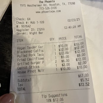 The Phoenix On Westheimer - Pricing - Sports Bars Near Me - Houston, Texas The Phoenix On Westheimer - Pricing - Sports Bars Near Me - Houston, Texas