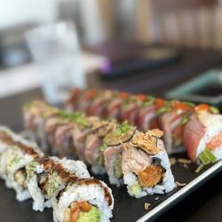 Eel avo, toro truffle, wildfire