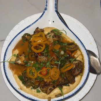 Unconventional Diner - Caribbean Shrimp and Grits - Breakfast & Brunch Near Me - Washington, DC, District of Columbia Unconventional Diner - Caribbean Shrimp and Grits - Breakfast & Brunch Near Me - Washington, DC, District of Columbia