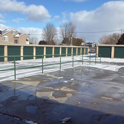 Lucenda Self Storage - There's also a Ramp if you prefer that to a dock, was handy to unload one of the cars.