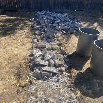 The Recycler's - Before. Concrete removal. Before - Junk Removal & Hauling Near Me The Recycler's - Before. Concrete removal. Before - Junk Removal & Hauling Near Me