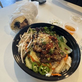 A Noodle Story - Lemongrass beef vermicelli bowl - Noodles Near Me - Temecula, California