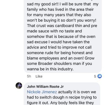 Cone Corral & Pizzeria - John being told he needs to own up to his wrong doing. - Ice Cream & Frozen Yogurt Near Me - Rapid City, Michigan